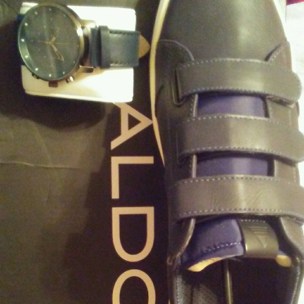 Aldo shoe and Aldo watch